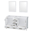 Custom image for White with Brushed Chrome Trim / 24