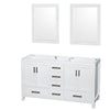 Custom image for White with Brushed Chrome Trim / 24