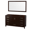 Custom image for Espresso with Brushed Chrome Trim / 58