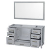 Custom image for Gray with Brushed Chrome Trim / 58