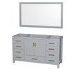 Custom image for Gray with Brushed Chrome Trim / 58