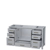 Custom image for Gray with Brushed Chrome Trim / No Mirror