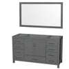Custom image for Dark Gray with Brushed Chrome Trim / 58