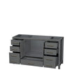 Custom image for Dark Gray with Brushed Chrome Trim / No Mirror