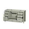 Custom image for Light Green with Brushed Nickel Trim / No Mirror