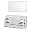 Custom image for White with Brushed Chrome Trim / 58