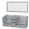 Custom image for Gray with Brushed Chrome Trim / 70