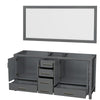 Custom image for Dark Gray with Brushed Chrome Trim / 70