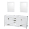 Custom image for White with Brushed Chrome Trim / 24