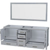 Custom image for Gray with Brushed Chrome Trim / 70
