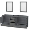 Custom image for Dark Gray with Brushed Chrome Trim / 24