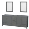 Custom image for Dark Gray with Brushed Chrome Trim / 24