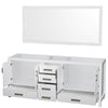 Custom image for White with Brushed Chrome Trim / 70