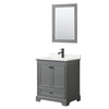 Custom image for Dark Gray with Matte Black Trim / White Quartz, Rectangular Sink / 24