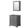 Custom image for Dark Gray with Polished Chrome Trim / Medicine Cabinet