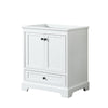 Custom image for White with Matte Black Trim / No Mirror