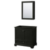 Custom image for Dark Espresso with Polished Chrome Trim / Medicine Cabinet
