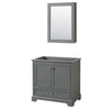 Custom image for Dark Gray with Polished Chrome Trim / Medicine Cabinet