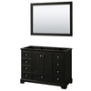 Custom image for Dark Espresso with Polished Chrome Trim / 46