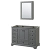 Custom image for Dark Gray with Matte Black Trim / Medicine Cabinet
