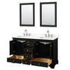 Custom image for Dark Espresso with Polished Chrome Trim / Giotto Quartz, Rectangular Sink / 24