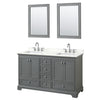 Custom image for Dark Gray with Polished Chrome Trim / Giotto Quartz, Rectangular Sink / 24