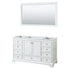 Custom image for White with Brushed Gold Trim / 58