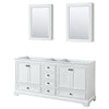Custom image for White with Matte Black Trim / Medicine Cabinets