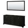 Custom image for Dark Espresso with Polished Chrome Trim / 70