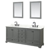 Custom image for Dark Gray with Matte Black Trim / Giotto Quartz, Rectangular Sink / 24
