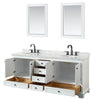 Custom image for White with Matte Black Trim / White Carrara Marble, Oval Sink / 24