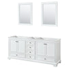 Custom image for White with Polished Chrome Trim / 24