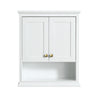 Custom image for White with Brushed Gold Trim