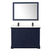 Custom image for Dark Blue with Matte Black Trim / Giotto Quartz / 46