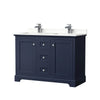 Custom image for Dark Blue with Polished Chrome Trim / Giotto Quartz / No Mirror