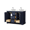 Custom image for Dark Blue with Polished Chrome Trim / Giotto Quartz / No Mirror