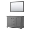 Custom image for Dark Gray with Matte Black Trim / 46