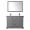 Custom image for Dark Gray with Matte Black Trim / Giotto Quartz / 46