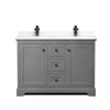 Custom image for Dark Gray with Matte Black Trim / Giotto Quartz / No Mirror