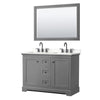 Custom image for Dark Gray with Matte Black Trim / Giotto Quartz / 46