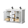 Custom image for White with Matte Black Trim / Giotto Quartz / No Mirror