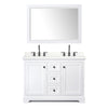 Custom image for White with Matte Black Trim / Giotto Quartz / 46