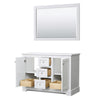 Custom image for White with Polished Chrome Trim / 46