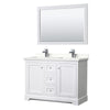 Custom image for White with Polished Chrome Trim / Giotto Quartz / 46