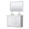 Custom image for White with Polished Chrome Trim / Giotto Quartz / 46