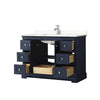 Custom image for Dark Blue with Polished Chrome Trim / Giotto Quartz / No Mirror