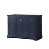 Custom image for Dark Blue with Brushed Gold Trim / No Mirror