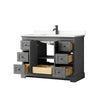 Custom image for Dark Gray with Matte Black Trim / Giotto Quartz / No Mirror