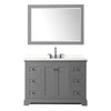 Custom image for Dark Gray with Matte Black Trim / Giotto Quartz / 46