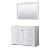 Custom image for White with Matte Black Trim / 46